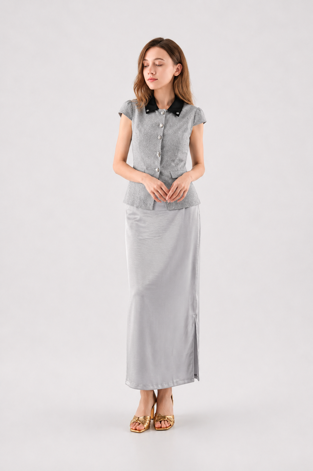 Lune Argent Dress