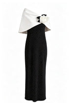 Noir Camellia Gown