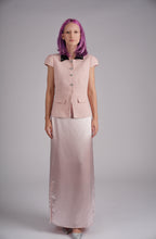 Blush Velvet Collar Set