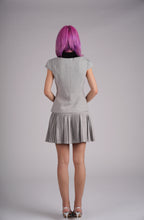 Lune Argent Pleated Mini Skirt Set