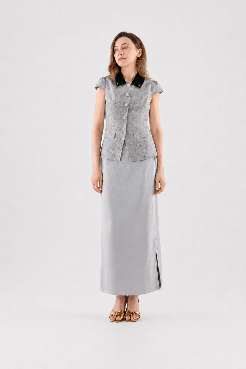 Lune Argent Dress