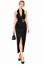 The Day-to-Night Tuxedo black Dress- Pre-order