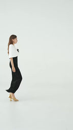 Noir Camellia Gown