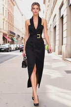 The Day-to-Night Tuxedo black Dress- Pre-order